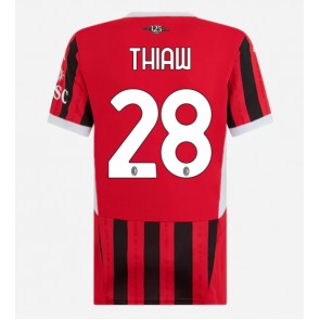 AC Milan Malick Thiaw #28 Hemmatröja Dam 2024-25 Kortärmad